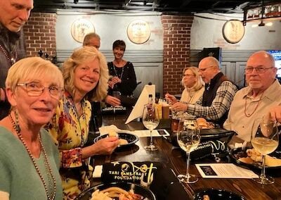 Table of Attendees at TST Foundation Event